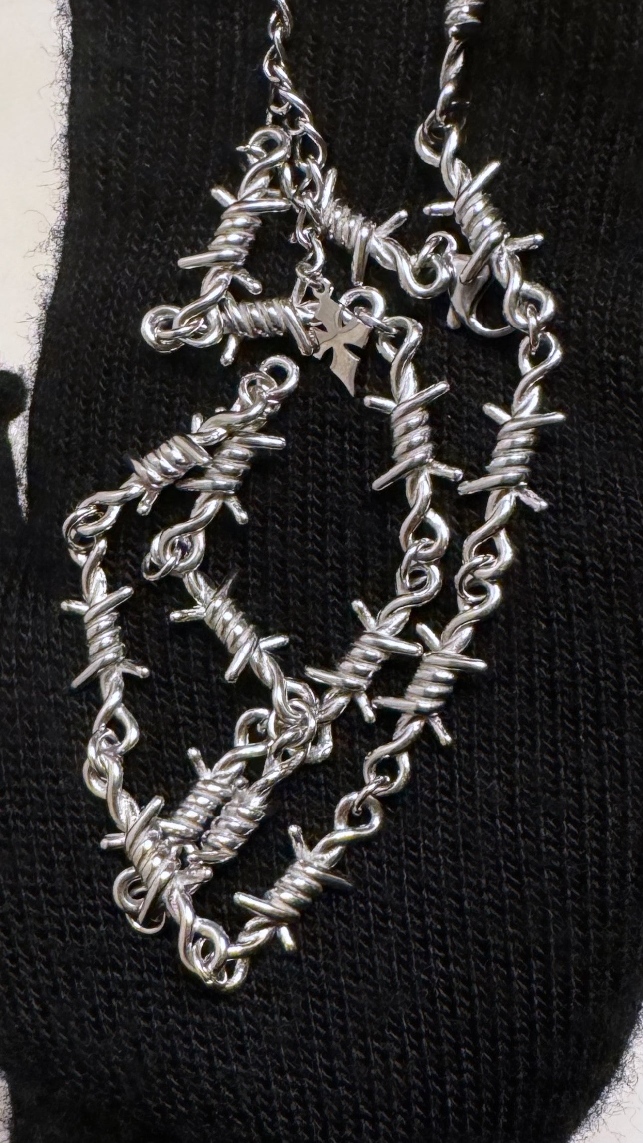 Mini Barbed Wire Necklace