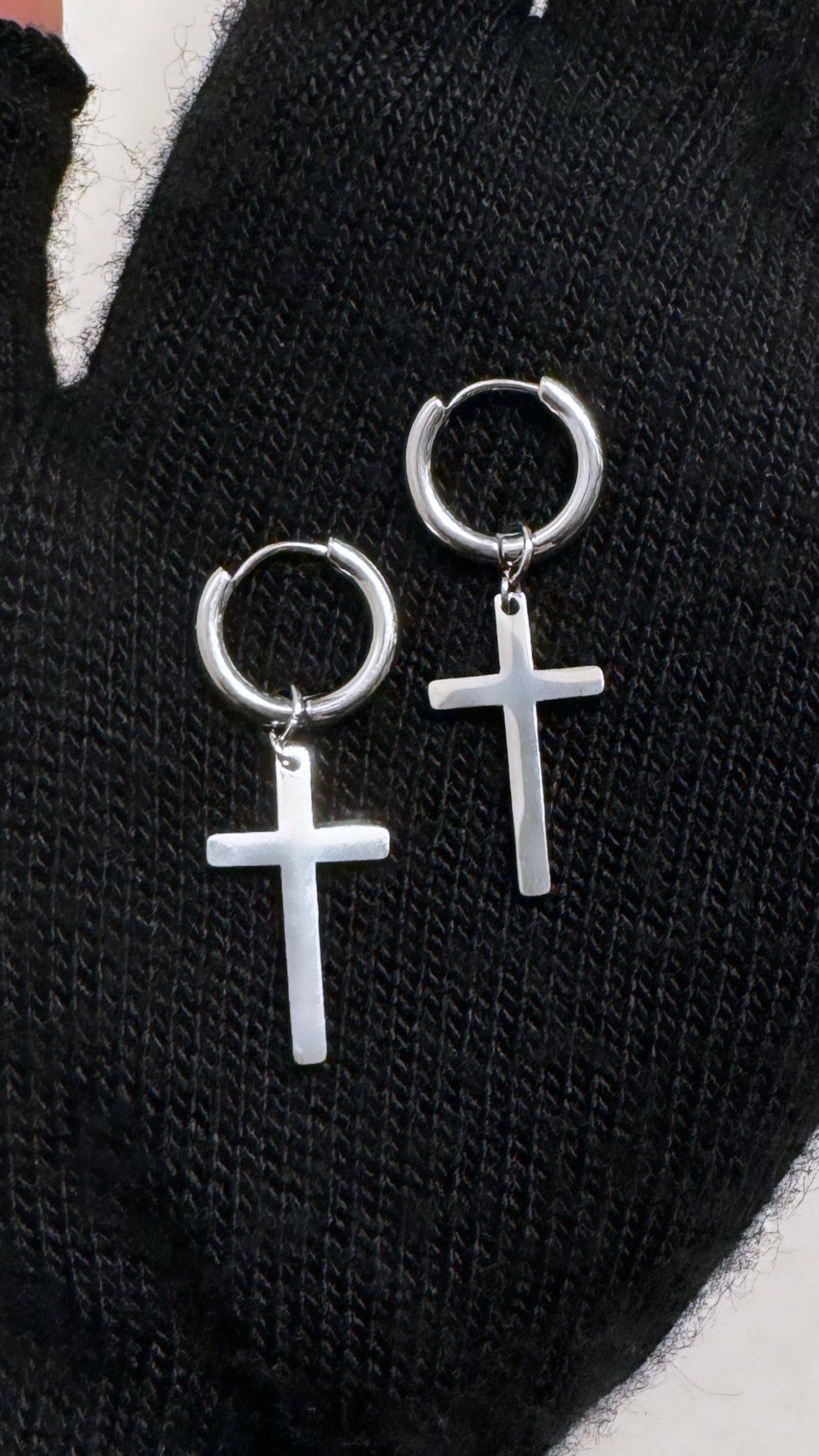 Eternal Cross Earrings