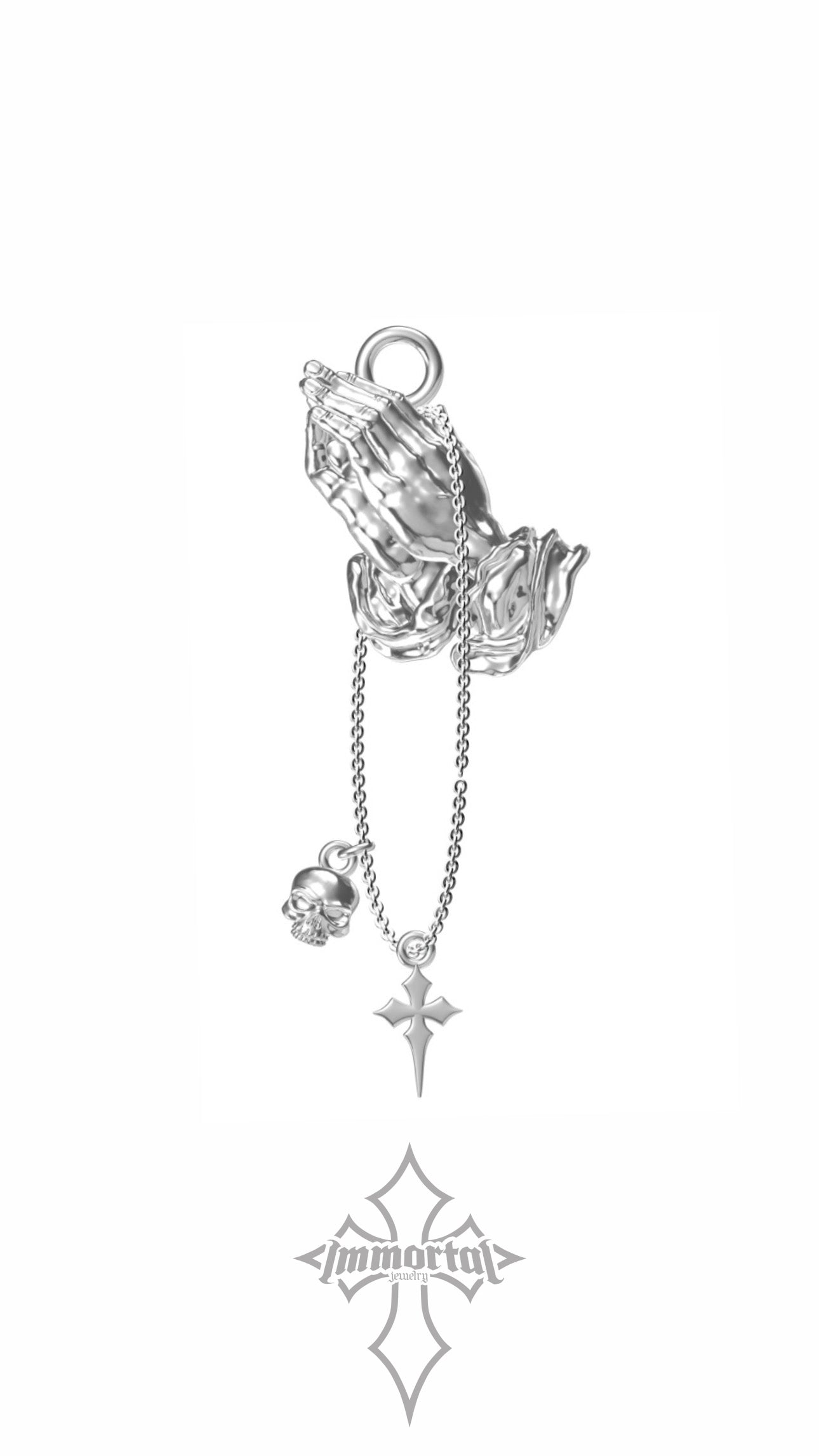 Pray For Us Sinners Pendant