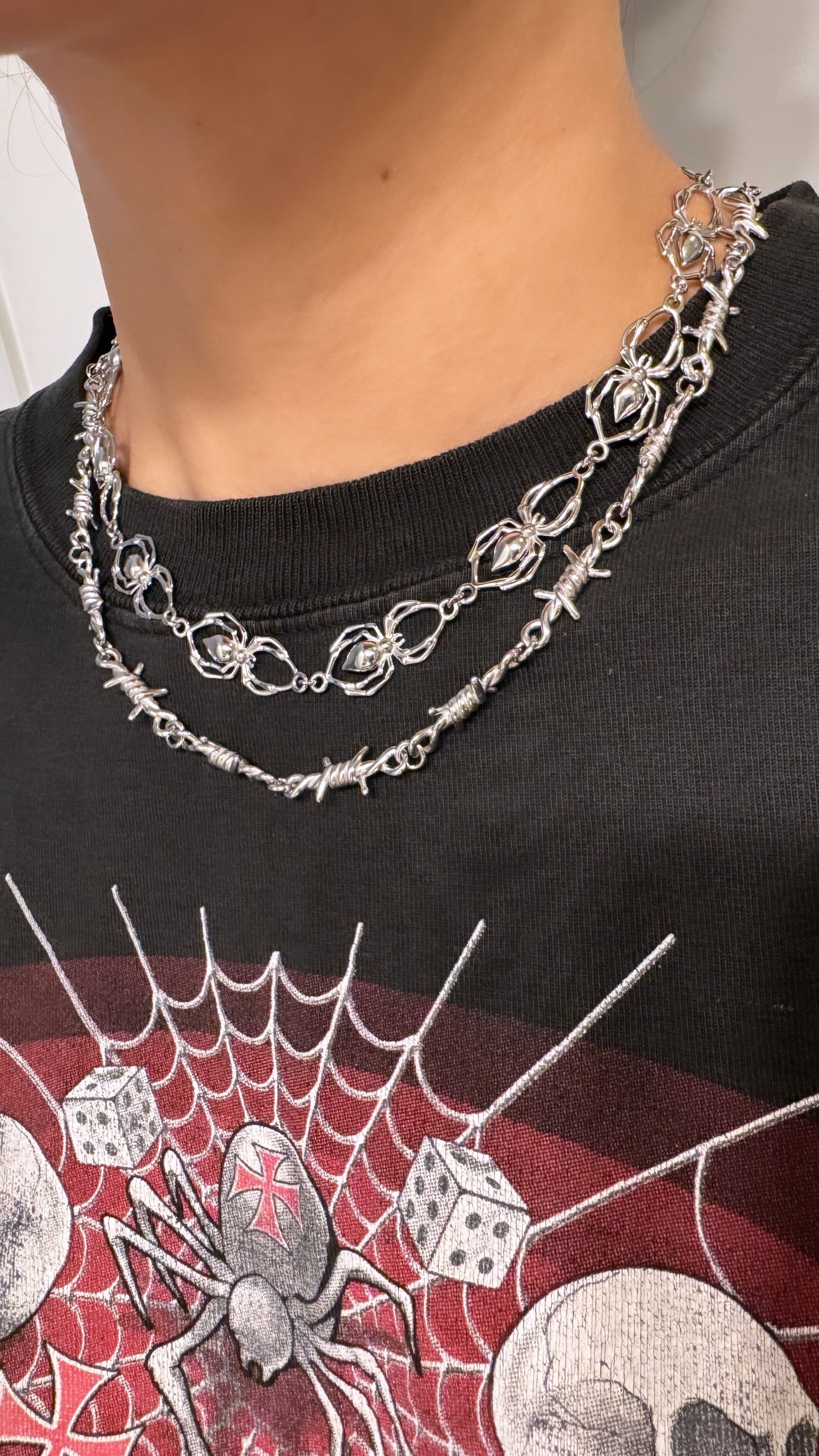 Mini Barbed Wire Necklace
