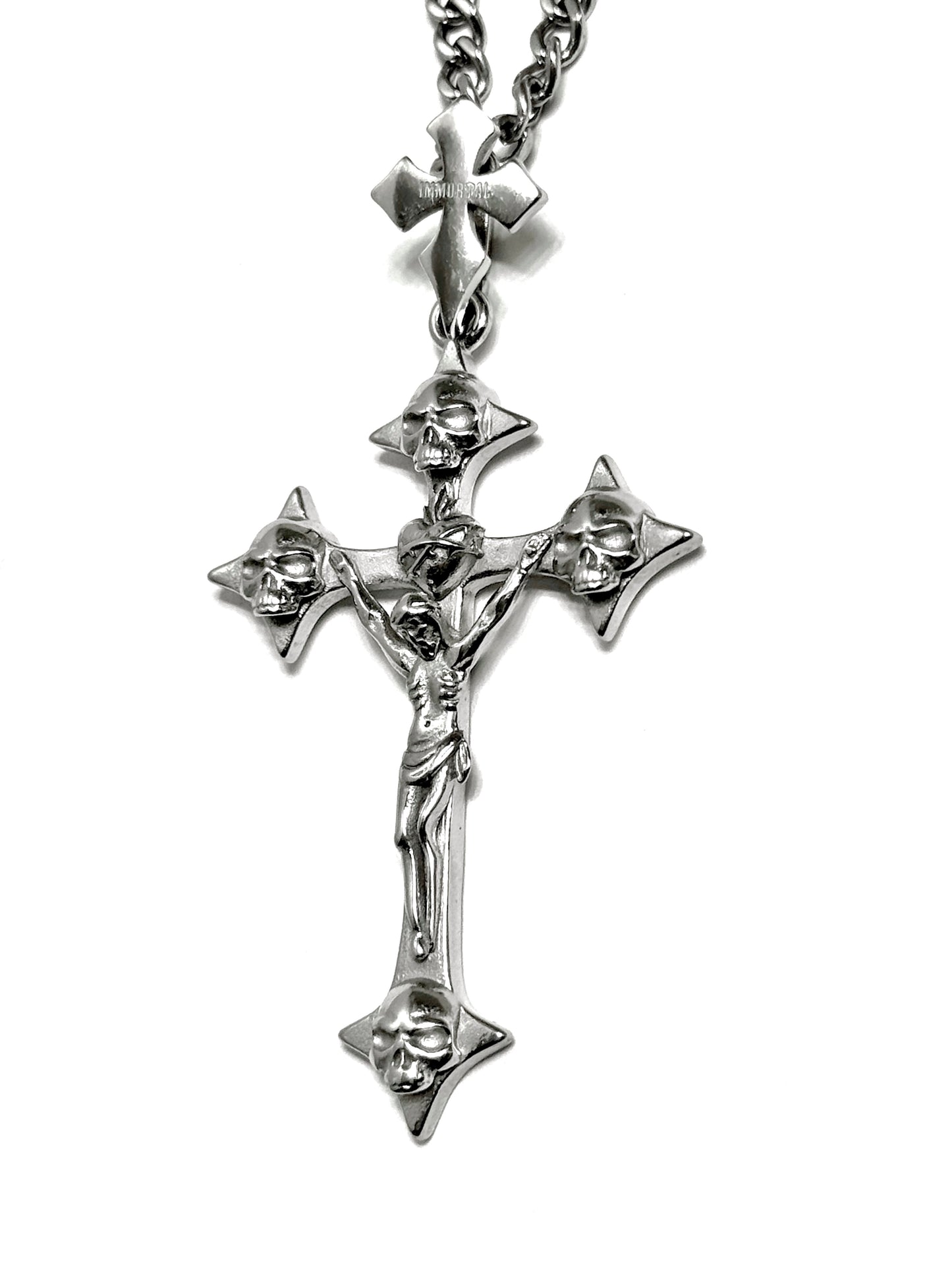 Conquered Death Crucifix Pendant